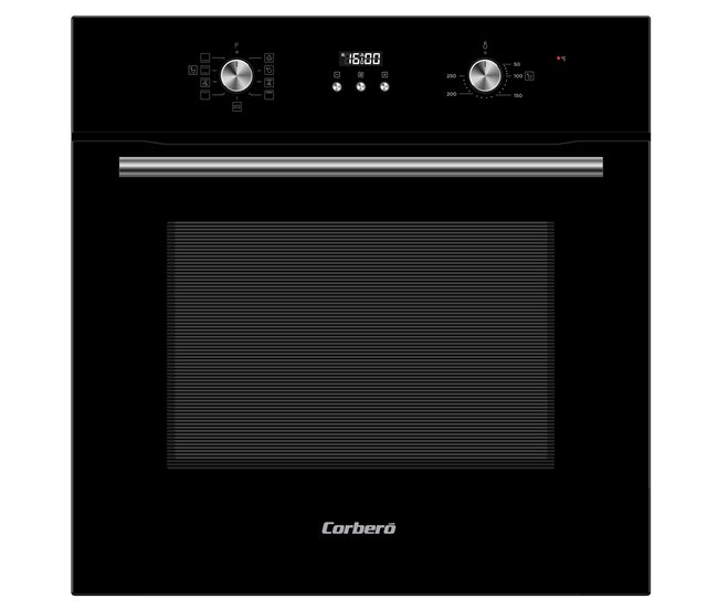Horno multifunción hidrolítico CORBERÓ CCHMD803N Negro