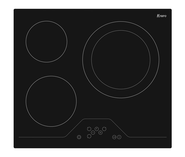 Conjunto de Placa Vitrocerámica + Horno Multifunción Inox