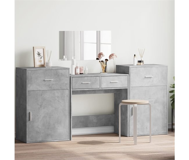 Juego de Tocador DREAM SPACE 80 Gris