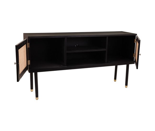 Aparador de madera Negro