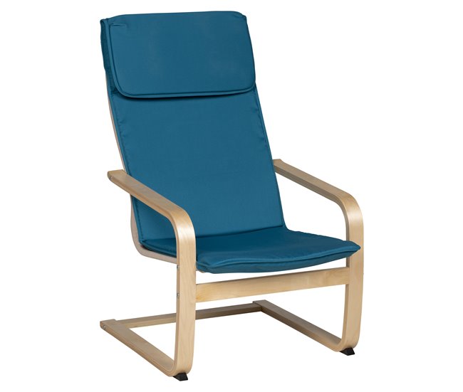 Sillón decorativo PAZ Azul