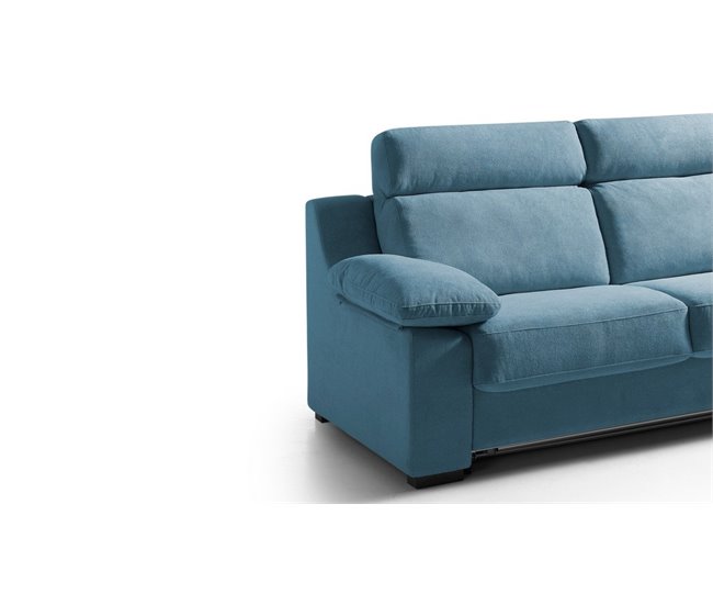 Sofá cama MOLLY 3 plazas Azul
