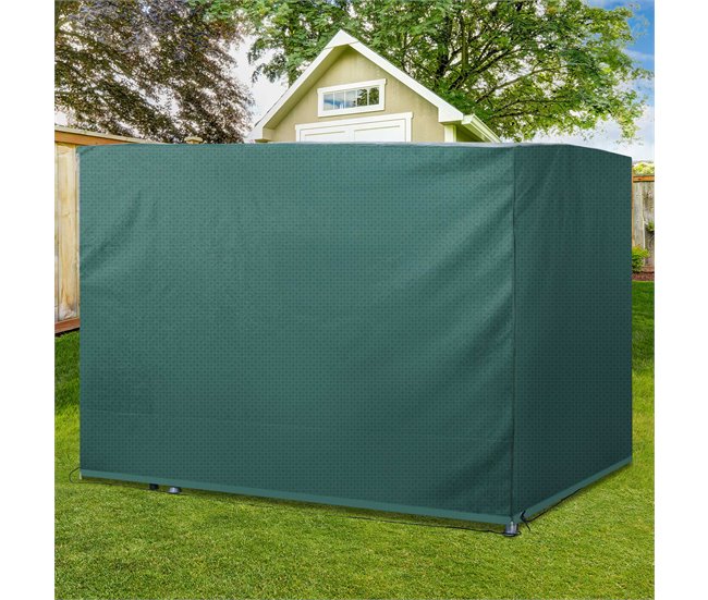 Funda Protectora para Columpio PE Outsunny Verde