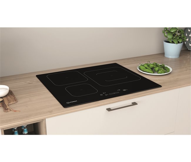 Placa inducción INDESIT IS 33Q60 NE Negro