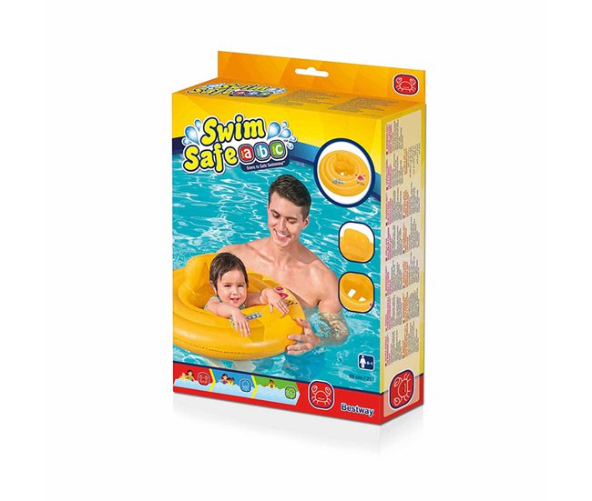 Flotador de bebé Cangrejo Amarillo