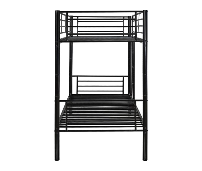 Litera «ADAM»  en Metal 97x200 Negro