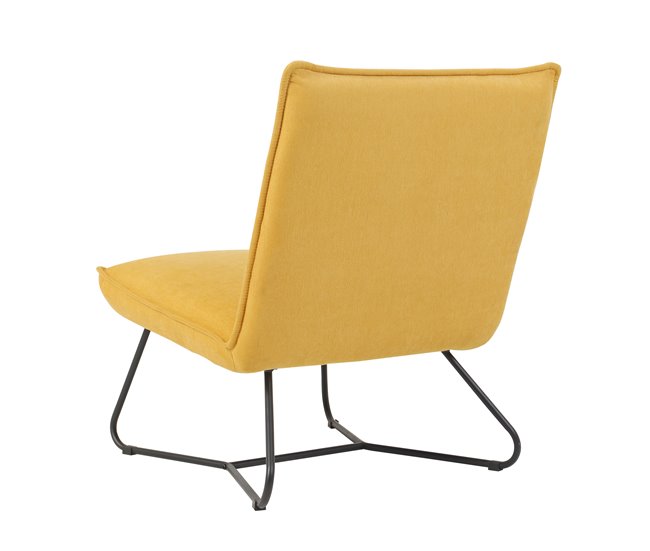 Sillón decorativo LEO Amarillo