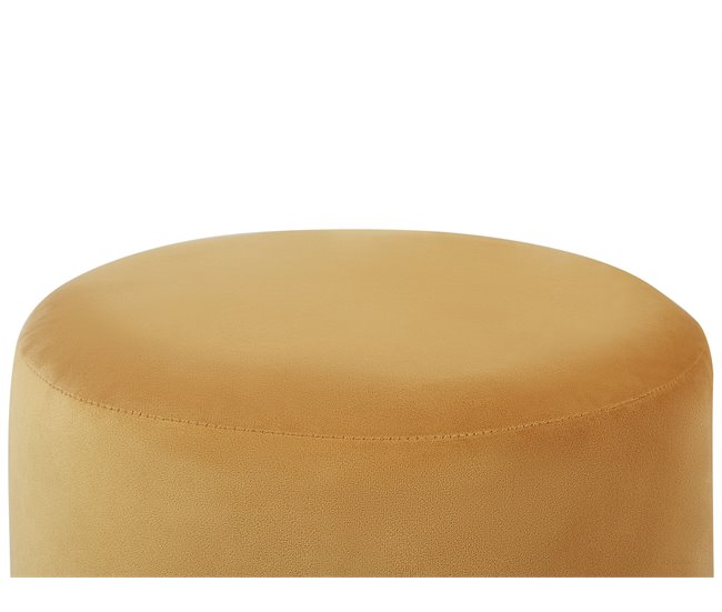 Beliani Puf SOPHIA Azul Marino