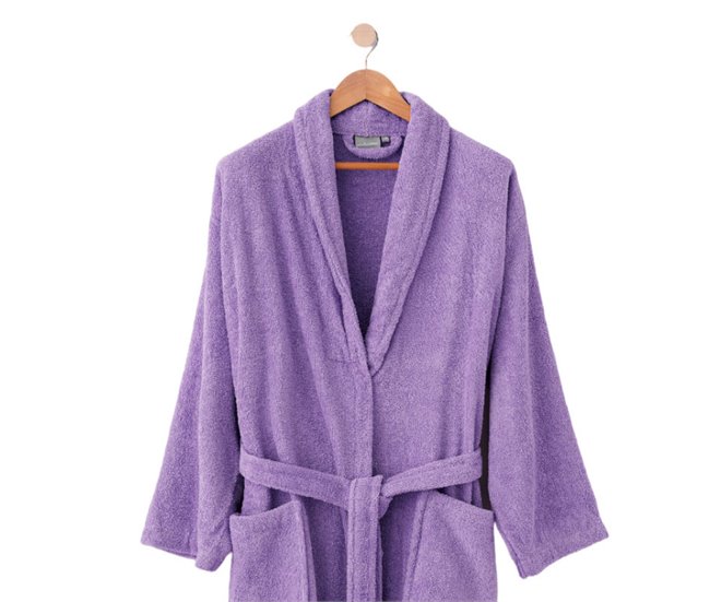 Albornoz Ducha Baño Lila
