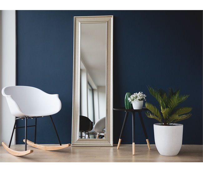 Beliani Espejo CASSIS 51x4 Gris