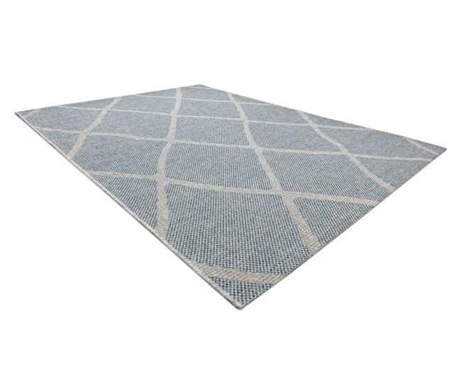 Alfombra HOUSE sisal 40345 enjerado Tejido plano efecto lanoso 200x290 Gris