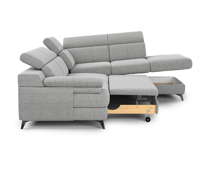 Rinconera con cama TITUS Gris