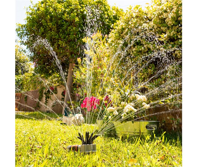 Aspersor de Riego 360º para Jardín Multicolor