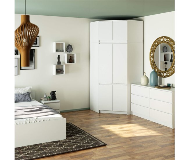 Altillo para armario AKORD S100 100 Blanco