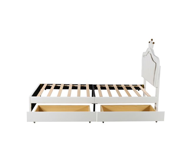 Camas infantiles 100x203 Blanco