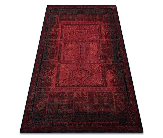 Alfombra de lana OMEGA Nakbar oriental 235x350 Rojo