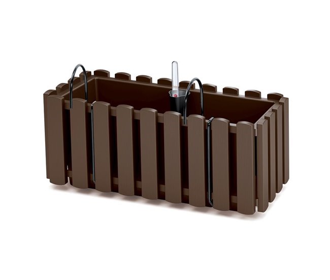 Jardinera para balcón BOARDEE FENCYCASE W Marron