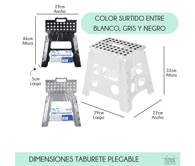Taburete plegable Surtido