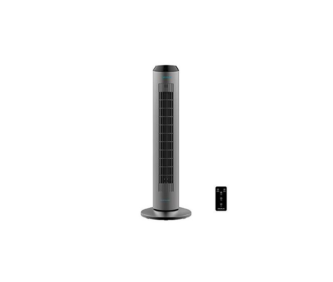 Ventilador de torre EnergySilence 8190 Skyline Ionic Cecotec Negro