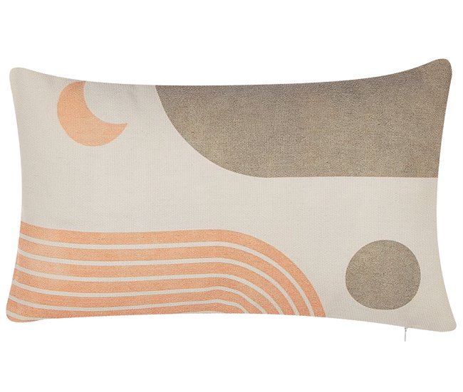 Beliani Cojín decorativo MELAMPODIUM Multicolor