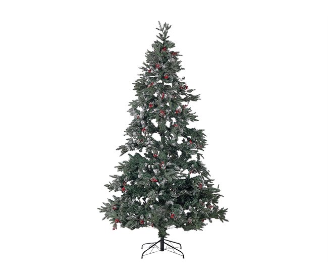 Beliani Árbol de Navidad DENALI Verde
