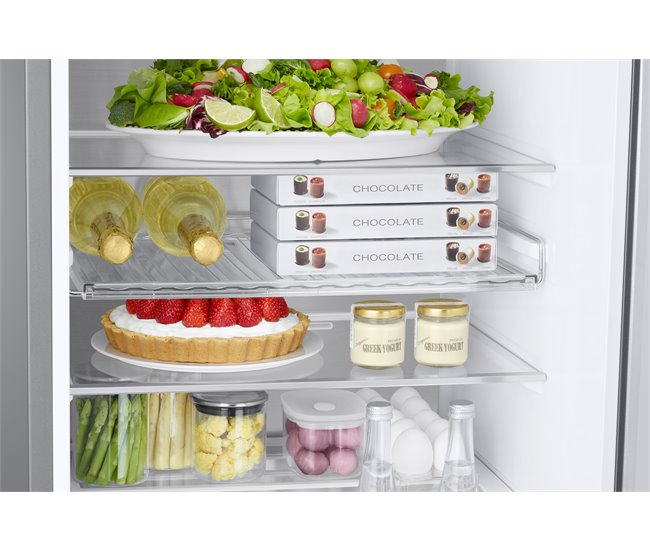 Frigorífico Combi 2,03M 390L No Frost SAMSUNG RB38C776CS9/EF  Inox
