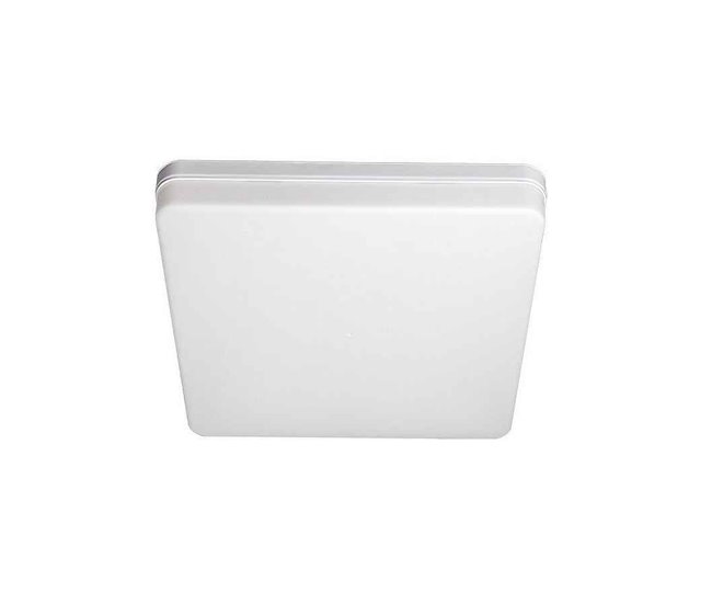 Plafón Led Policarbonato Serie Futuro Blanco