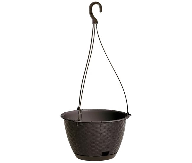 Macetero Colgante Ratolla Round W 4,85L Chocolate