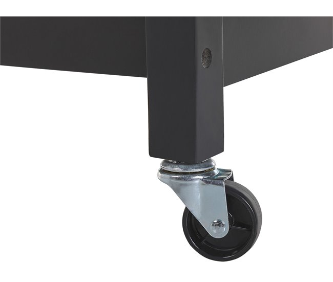 Beliani Carrito de cocina HIUMA 58 Blanco