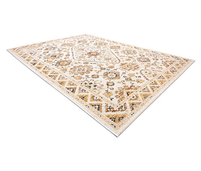 Alfombra COLOR 19521260 SISAL ornamento 120x170 Amarillo
