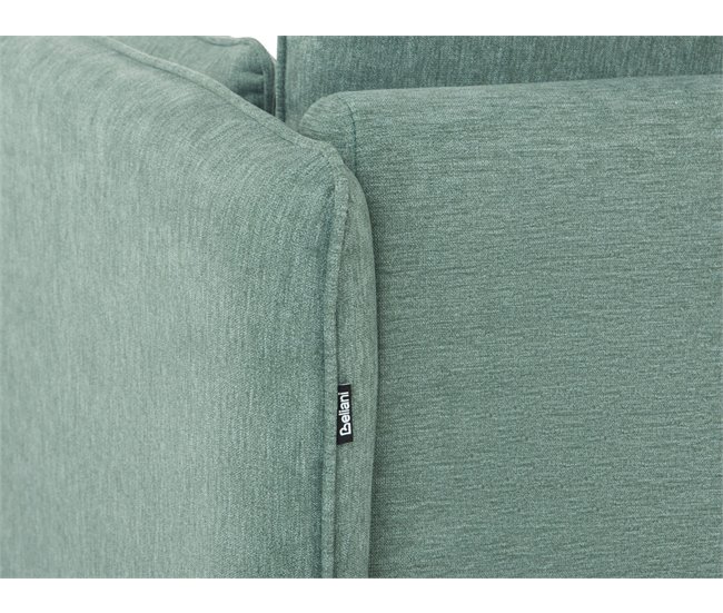 Beliani Chaise longue Poliéster CHARMES Verde