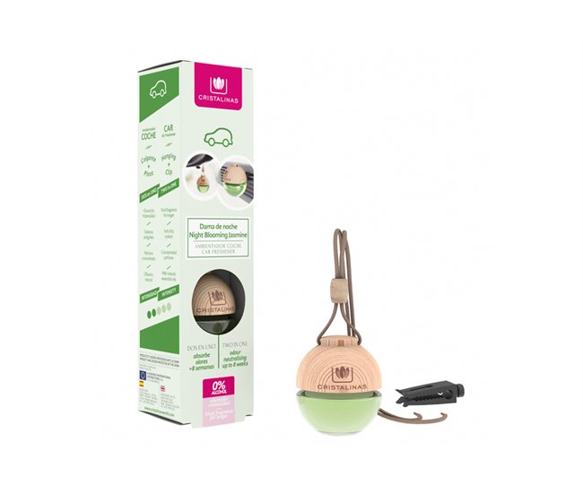 Ambientador coche 6ml Verde