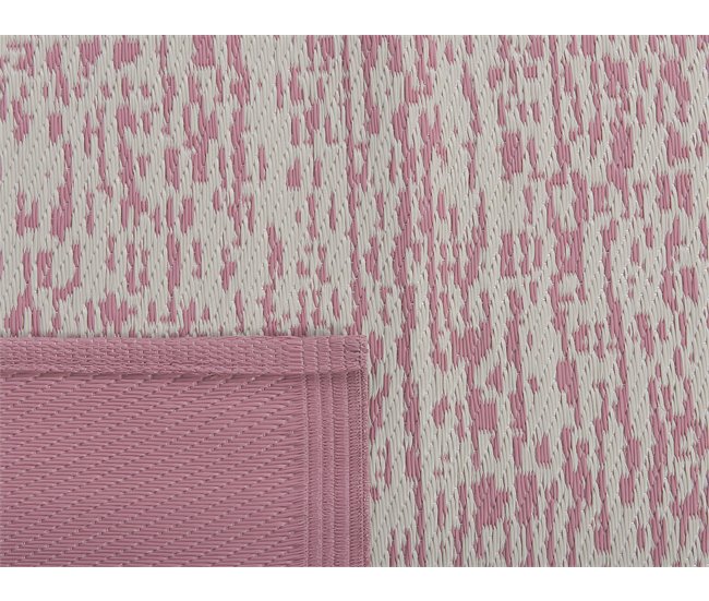 Beliani Alfombra de exterior BALLARI 120x180 Negro