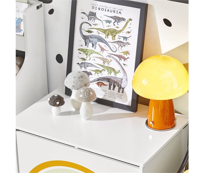 Organizador de Juguetes Multifuncional SoBuy KMB70-W Blanco