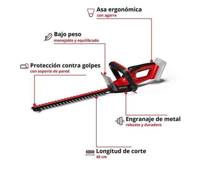 Cortasetos GC-CH 18/40 Multicolor