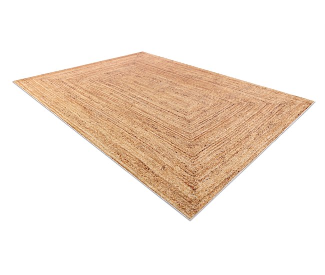 Alfombra lavable ANDRE 1017 Trenza 80x150 Beige