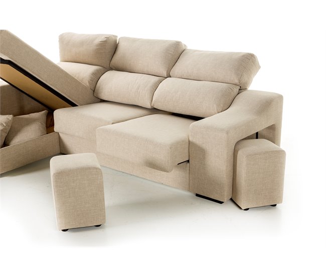 Chaise longue LUCIA IV Beige