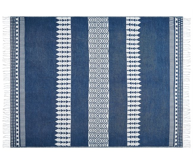 Beliani Manta TARLAY Azul