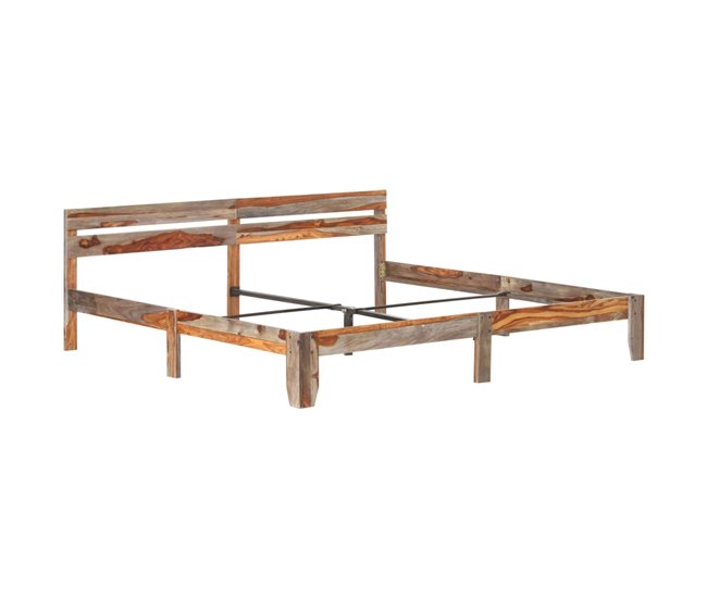 Estructura de cama Gris
