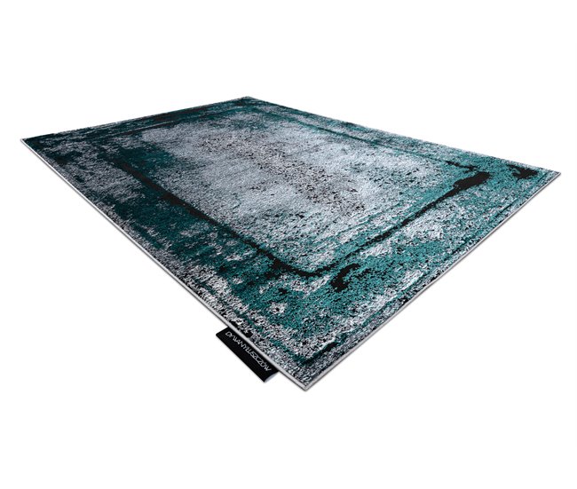 Alfombra DE LUXE moderna 624 Marco - Structural 180x270 Gris