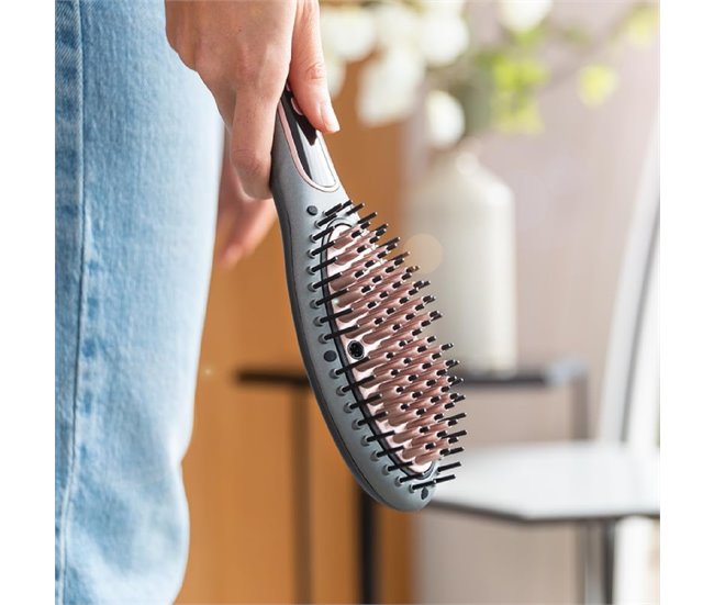 Cecotec Cepillo alisador InstantCare Smooth Brush Negro
