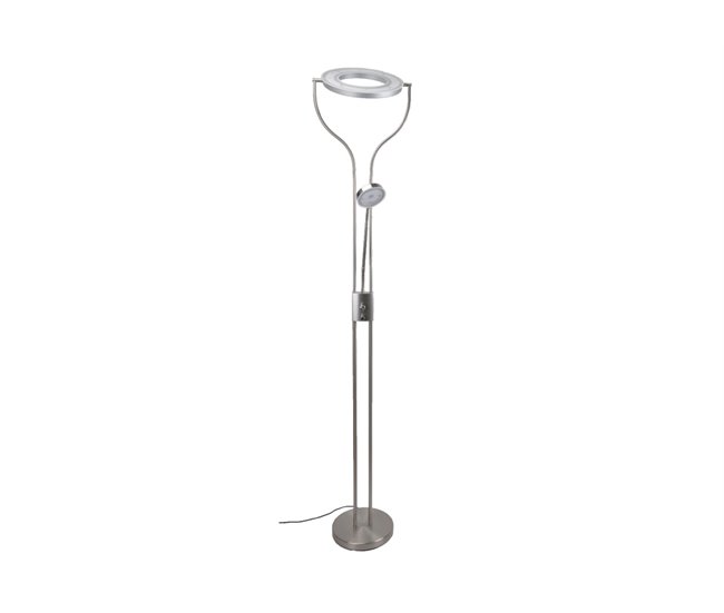 Lámpara de pie MAJOR de acero inoxidable 180cm Inox