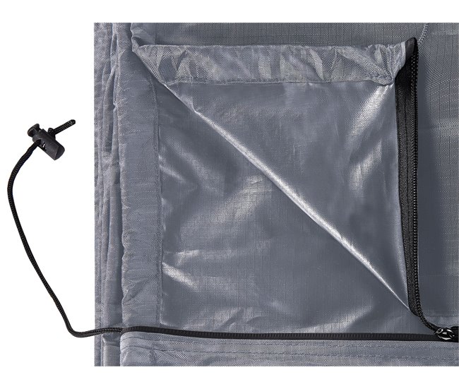 Beliani Cubierta para muebles CHUVA Gris