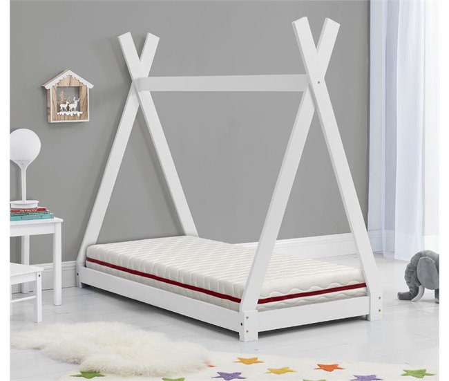 Colchón CAMA INFANTIL GEA VISCO Viscoelástica,desenfundable, ideal para camas nido y tipo Montessori 