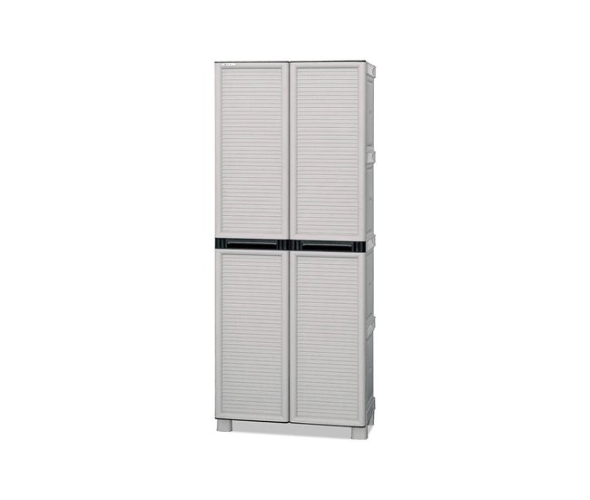 Armario exterior en PVC Gris