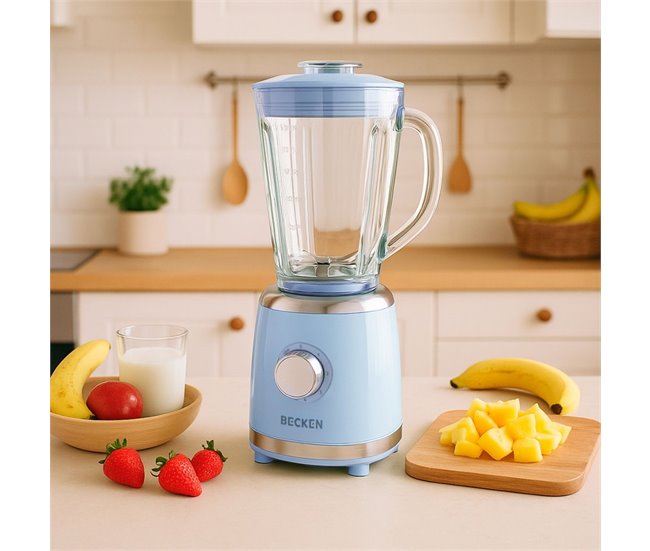 Batidora de vaso Becken BTBGR W  velocidades L Azul