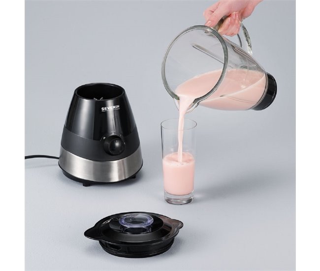 Batidora de vaso Severin SM 3718 - 1.5 L 550 W Negro