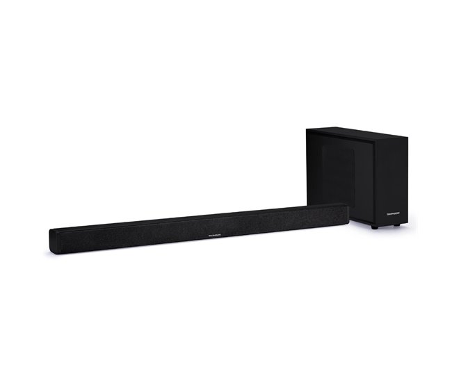Barra de sonido Bluetooth Thomson Negro