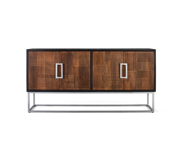 Aparador de madera de mango y metal  .GINER Y COLOMER Marron