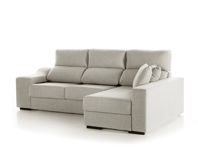 Chaise longue LUCIA IV Gris Claro